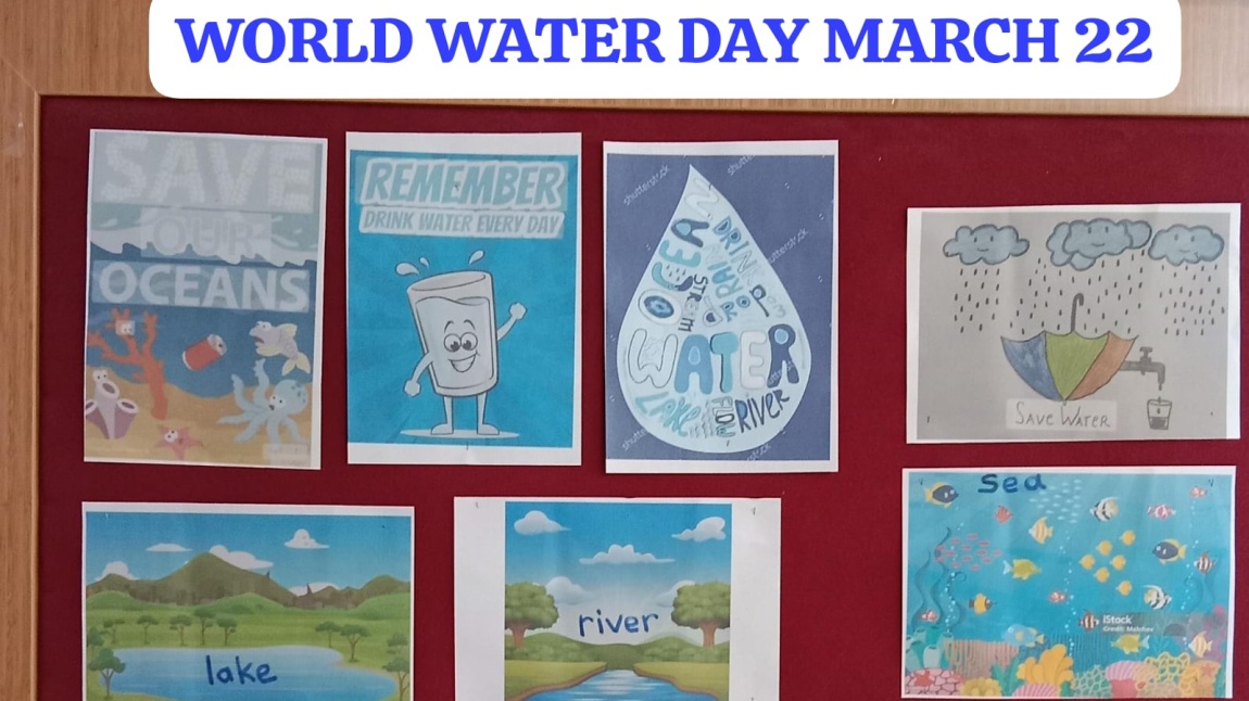 3B ve 3İ sınıfı öğrencilerimizden Dünya Su Günü etkinlikleri Word Water Day Derya ÖZEN BAĞCI